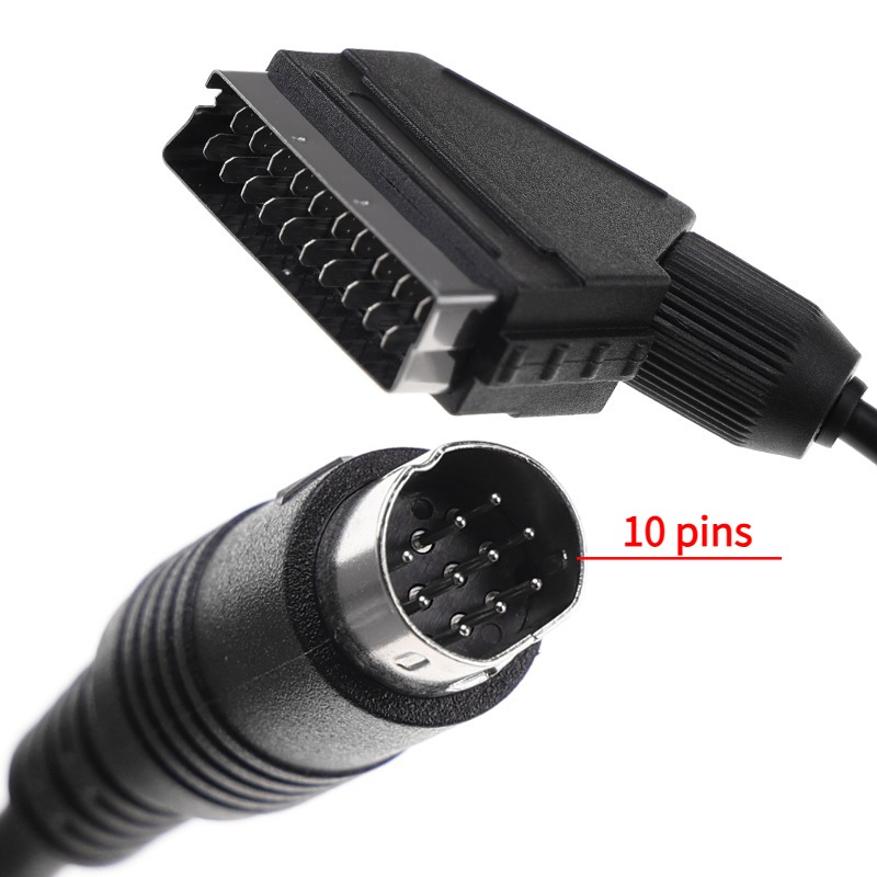 Controller Extension Cord - 1.8m 세가 새턴 컨트롤러용 스카트 케이블,