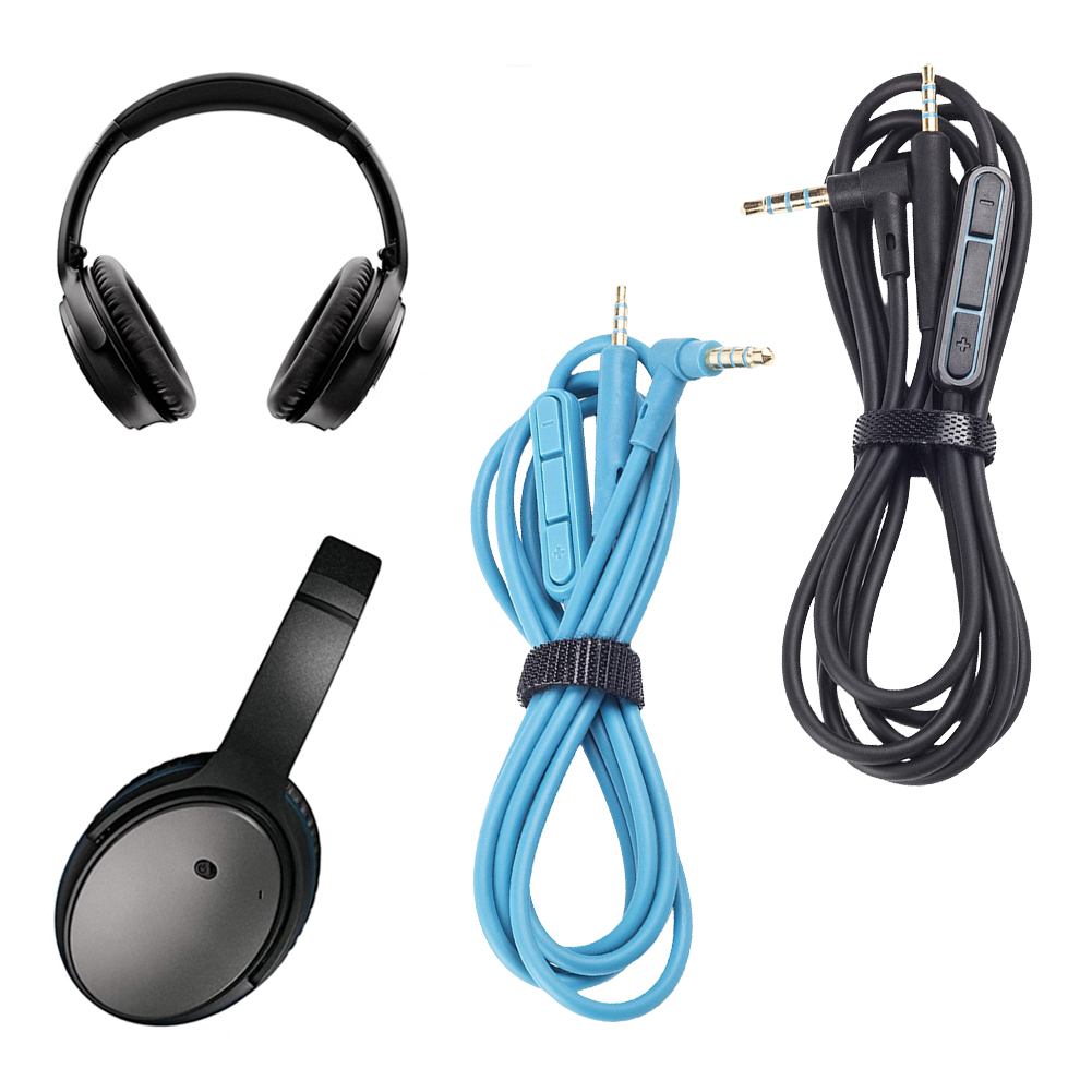 Controller Extension Cord - Bose QuietComfort QC25/QC25i용 인라인 마이크 볼륨