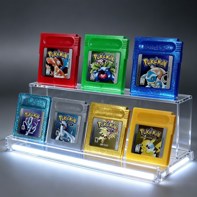 Retro Gaming Pokemon - 포켓몬 GBC 게임 카트리지 7가지 스타일