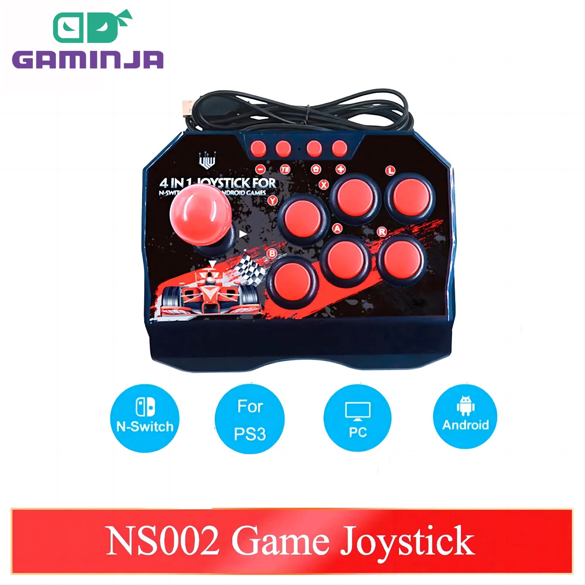 Retro Gaming Raspberry Pi - GAMINJA NS002 4 1 레트로 아케이드