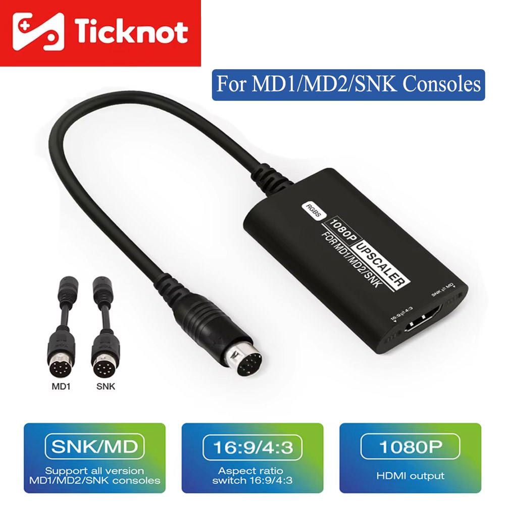 Retro Gaming Hdmi - SEGA MD1 MD2 SNK 게임 콘솔용