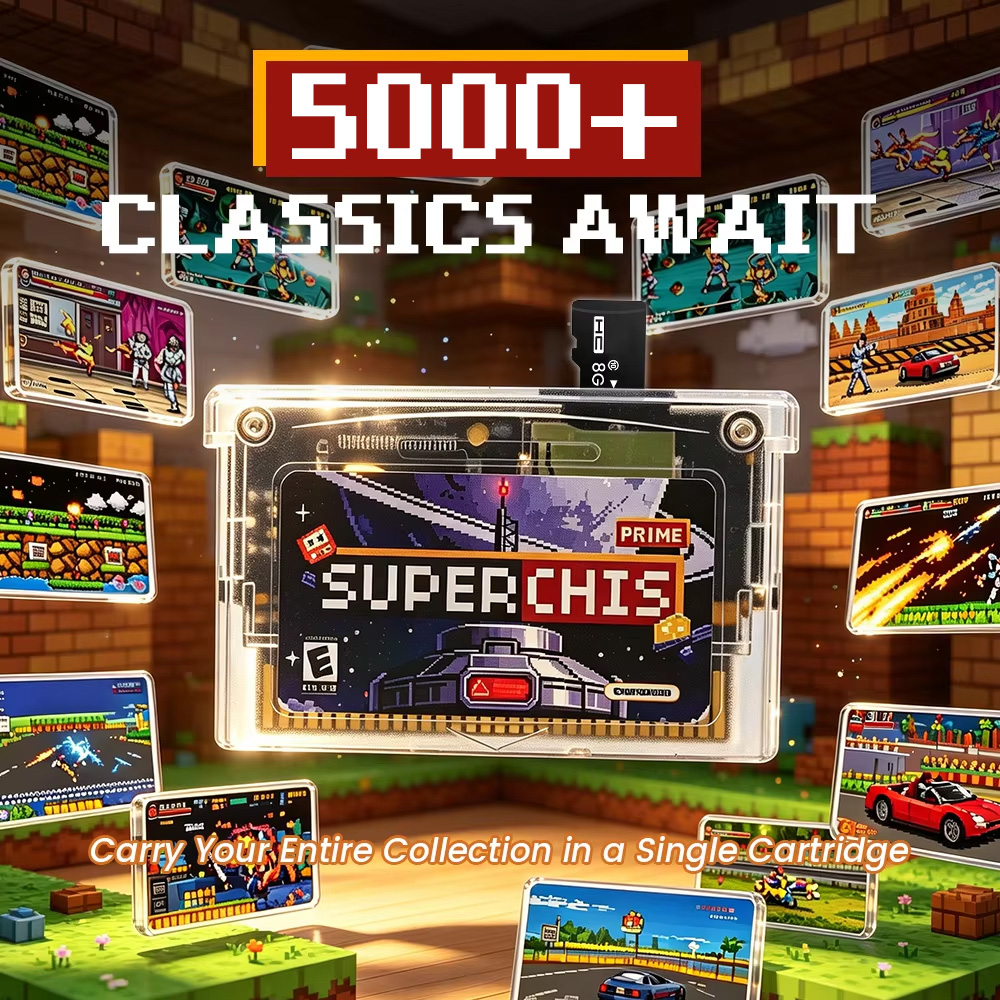 레트로 슈퍼치스 플래시 게임 카트리지 (8GB TF 카 - Retro Gaming Handhelds 리뷰 및 가격