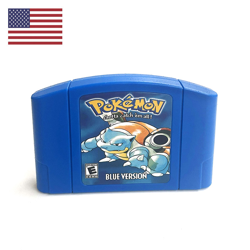 미국 NTSC 버전 영어판 포켓몬 블루 N64 레트로  - Retro Gaming Pokemon 리뷰 및 가격