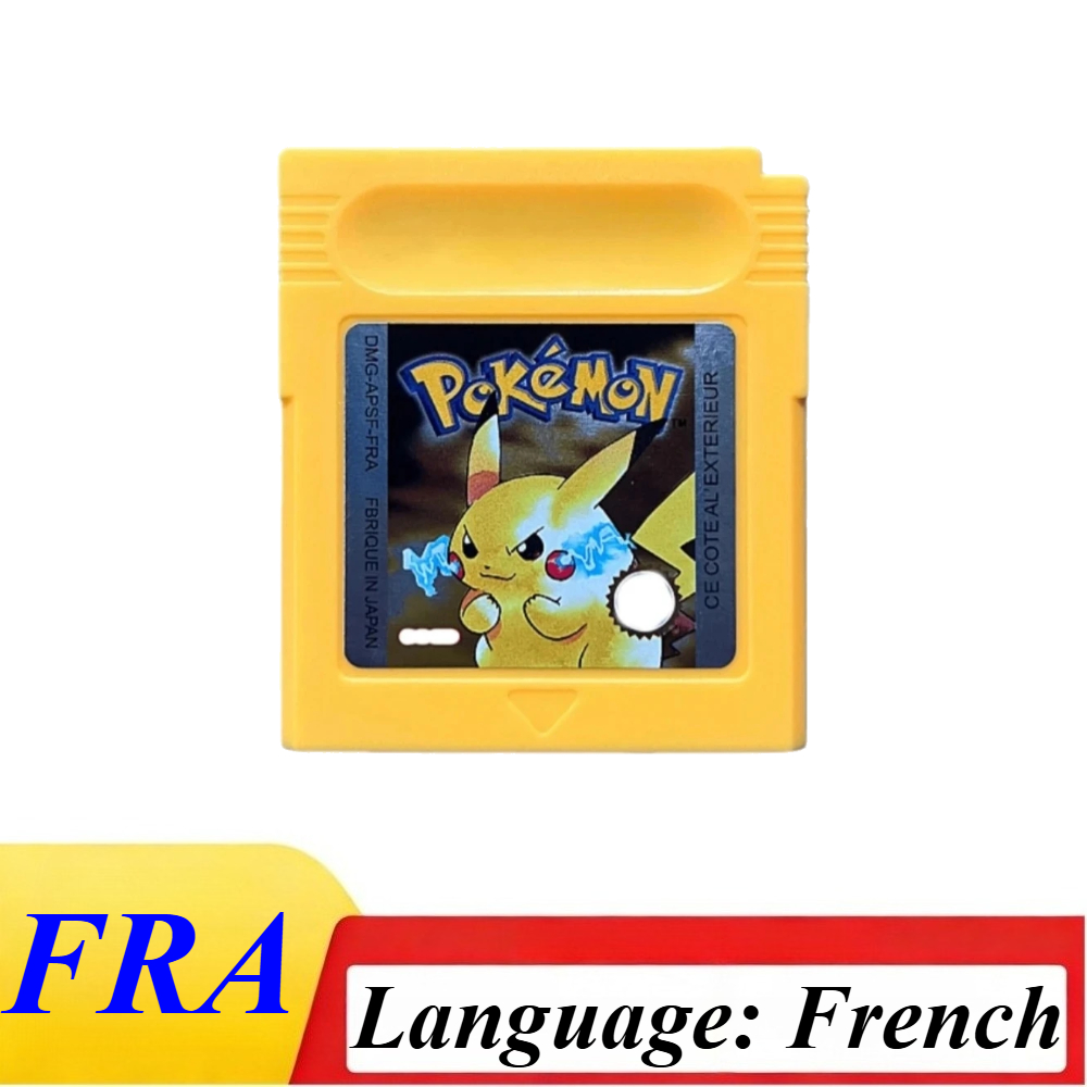 포켓몬 GBC 게임 카트리지 프랑스어 버전 FRA 7가 - Retro Gaming Pokemon 리뷰 및 가격