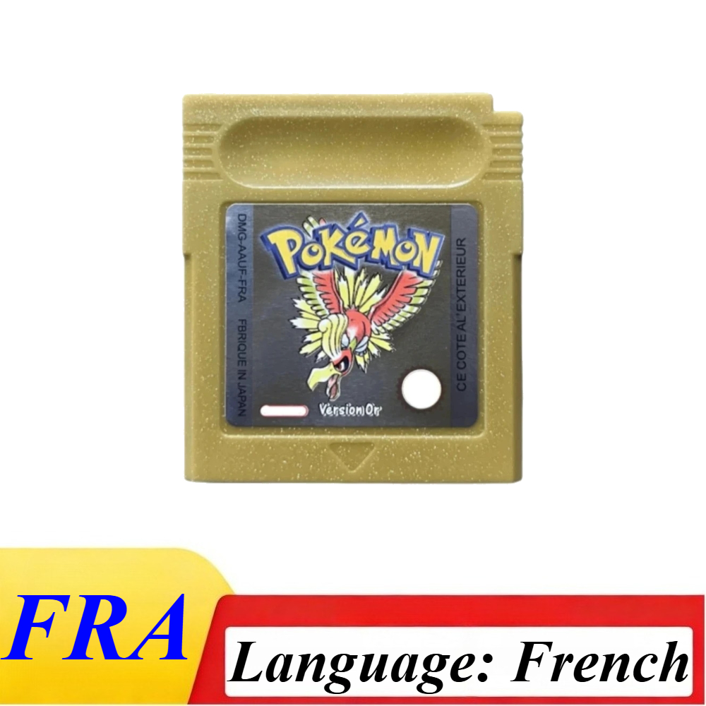 포켓몬 GBC 게임 카트리지 프랑스어 버전 FRA 7가 - Retro Gaming Pokemon 리뷰 및 가격
