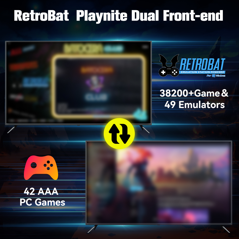 Retrobat&Playnite 시스템 HDD 레트로  - Retro Gaming Play Zone 리뷰 및 가격