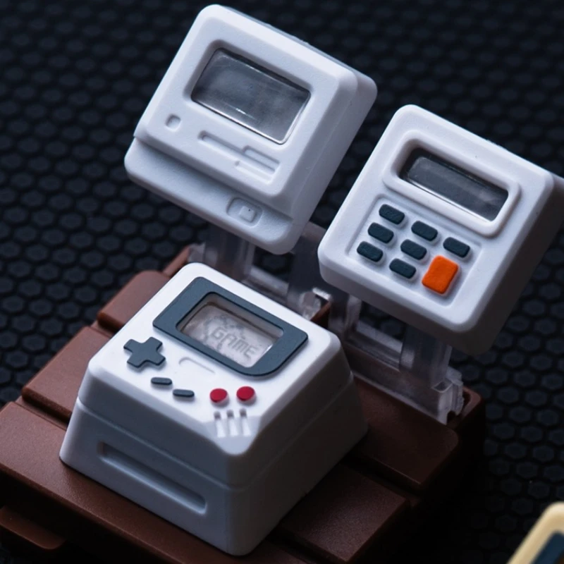 K-04 3-in-1 창의적인 레트로 투명 키캡 세트  - Retro Gaming Handhelds 리뷰 및 가격