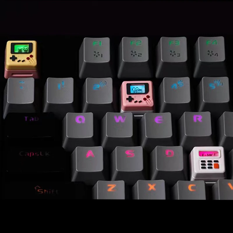 K-04 3-in-1 창의적인 레트로 투명 키캡 세트  - Retro Gaming Handhelds 리뷰 및 가격