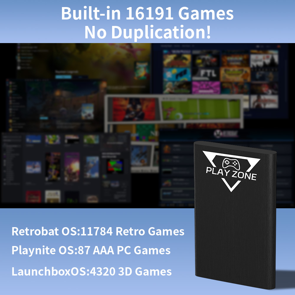 플레이존 1TB 휴대용 게임용 HDD (PS5/PS4/ - Retro Gaming Play Zone 리뷰 및 가격