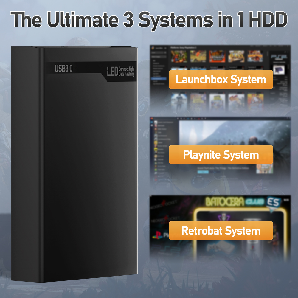 500G 레트로 게임 HDD 비디오 게임 콘솔 Retr - Retro Gaming Play Zone 리뷰 및 가격