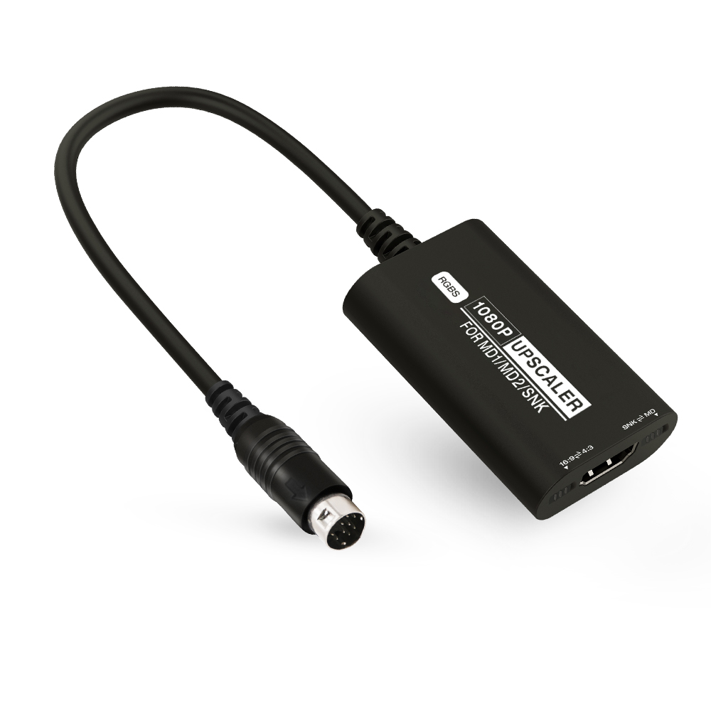 SEGA MD1 MD2 SNK 게임 콘솔용 RGBS 업 - Retro Gaming Hdmi 리뷰 및 가격