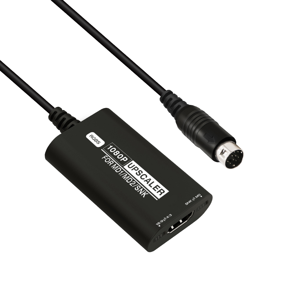 SEGA MD1 MD2 SNK 게임 콘솔용 RGBS 업 - Retro Gaming Hdmi 리뷰 및 가격