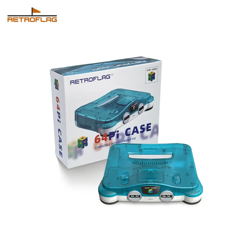 레트로플래그 64Pi 케이스 (라즈베리 파이 5용),  - Retro Gaming Raspberry Pi 리뷰 및 가격